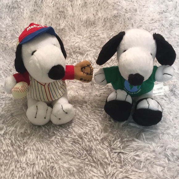 6/" stuffed PEANUTS plush MetLife BASEBALL SNOOPY